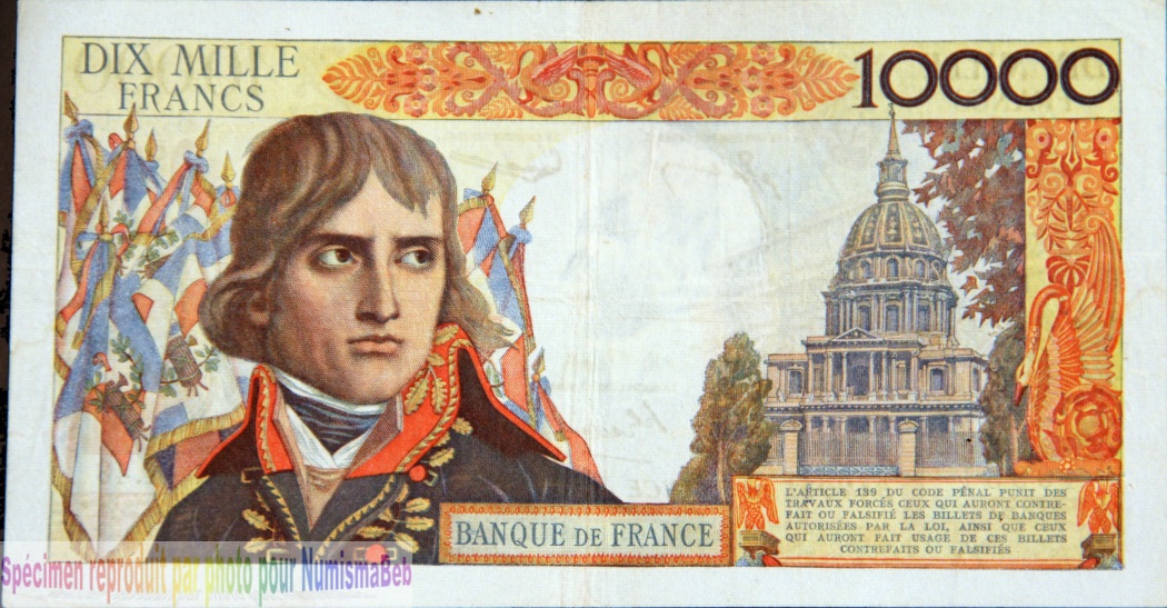 10000 Francs Bonaparte